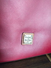 Load image into Gallery viewer, Dooney & Bourke Large Shopper Red Leather Tote