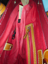 Load image into Gallery viewer, Dooney & Bourke Large Shopper Red Leather Tote