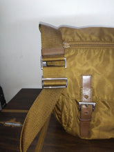 Load image into Gallery viewer, Prada Nylon Tobacco Messenger Sling Bag