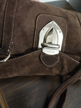 Load image into Gallery viewer, Prada Camoscio Easy Suede Bag