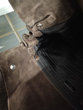 Load image into Gallery viewer, Prada Camoscio Easy Suede Bag