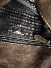 Load image into Gallery viewer, Prada Camoscio Easy Suede Bag
