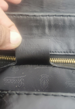 Load image into Gallery viewer, Gucci Black Leather and Coated Canvas Large Dialux Queen Tote 189883 204991
