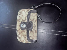 Load image into Gallery viewer, Coach Signature Brown Shoulder Hobo Bag Tote F14709 Zoe
