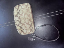 Load image into Gallery viewer, Coach Signature Brown Shoulder Hobo Bag Tote F14709 Zoe
