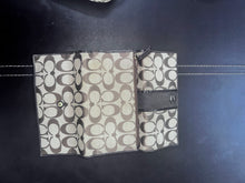 Load image into Gallery viewer, Coach Signature Brown Shoulder Hobo Bag Tote F14709 Zoe
