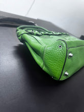 Load image into Gallery viewer, Coach Hamilton F13087 Lime Green Leather Braided Belt Shoulder Bag
