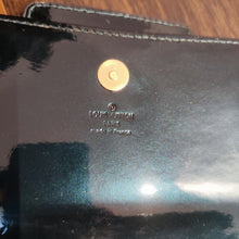 Load image into Gallery viewer, Original Louis Vuitton nuit (dark) green Pochette Sobie Clutch Bag AR2021
