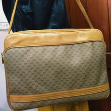 Load image into Gallery viewer, GUCCI GG Pattern Brown PVC Cross Body Shoulder Bag (001-37-5442)
