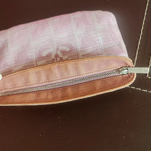 Load image into Gallery viewer, Chanel CC Logo Travel Line Large Nylon Tote Bag Light Pink with makeup pouch
