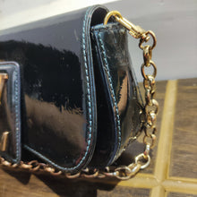 Load image into Gallery viewer, Original Louis Vuitton nuit (dark) green Pochette Sobie Clutch Bag AR2021
