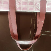 Load image into Gallery viewer, Chanel CC Logo Travel Line Large Nylon Tote Bag Light Pink with makeup pouch
