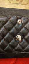 Load image into Gallery viewer, Vintage Chanel Timeless Classic Medium Double Flap Bag Caviar Leather
