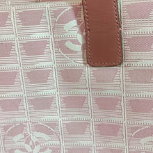 Load image into Gallery viewer, Chanel CC Logo Travel Line Large Nylon Tote Bag Light Pink with makeup pouch
