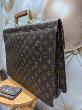 Load image into Gallery viewer, Louis Vuitton Briefcase from the 1960s vintage

