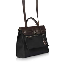 Load image into Gallery viewer, Hermes Noir Toile Herbag Zip 31
