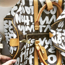 Load image into Gallery viewer, Louis Vuitton Stephen Sprouse Graffiti Keepall 50 Bag
