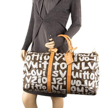 Load image into Gallery viewer, Louis Vuitton Stephen Sprouse Graffiti Keepall 50 Bag

