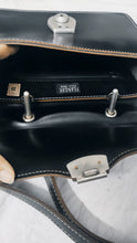 Load image into Gallery viewer, Authentic Vintage Flandre Club 1978 hard crossbody bag with silver hardware
