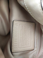 Load image into Gallery viewer, Coach Maggie Mia scarf Print Shoulder Bag Carryall RARE! Pink/ Cream 16335
