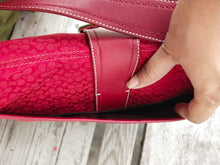Load image into Gallery viewer, COACH Soho F10926 Red Canvas/Leather Hobo Bag

