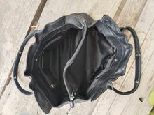 Load image into Gallery viewer, Coach Penelope Pebbled Satchel F14686 Black Leather Shoulder Bag
