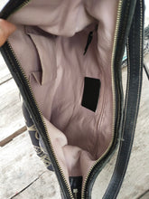 Load image into Gallery viewer, COACH F14480 SIGNATURE Horse Carriage Jacquard Hobo Handbag Shoulder Bag
