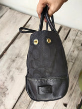 Load image into Gallery viewer, Coach Carryall 11062 Hampton Signature Tote Black Canvas Satchel
