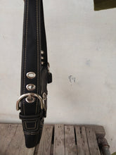 Load image into Gallery viewer, Set of COACH Soho E06d F10188 Stitched Buckle Flap Black Leather Shoulder Bag &amp; NWT Blush Coach Pleated Leather Wristlet F46484
