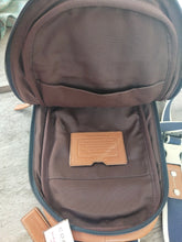 Load image into Gallery viewer, NWT COACH MEN HERITAGE WEB LEATHER SLING BAG BACKPACK #F70811 SADDLE

