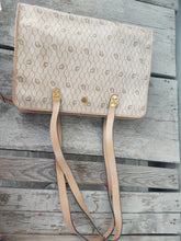 Load image into Gallery viewer, Christian Dior Vintage Beige Honeycomb Shoulder Bag
