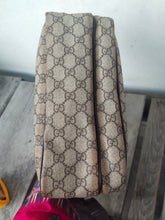 Load image into Gallery viewer, Gucci Gg Monogram 114531 205011 Brown Coated Canvas Cross Body Bag
