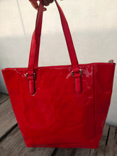 Load image into Gallery viewer, Marc Jacobs Take Me M110-18 B69 Red Patent Leather Tote
