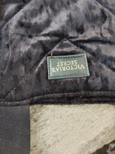 Load image into Gallery viewer, Victoria&#39;s Secret Tote Black Velvet Weekend/Travel Bag
