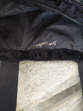 Load image into Gallery viewer, Victoria&#39;s Secret Tote Black Velvet Weekend/Travel Bag
