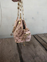 Load image into Gallery viewer, Louis Vuitton Limited Edition Baby Pink M92392 Monogram Swarovski Strass Theda PM Bag
