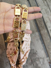 Load image into Gallery viewer, Louis Vuitton Limited Edition Baby Pink M92392 Monogram Swarovski Strass Theda PM Bag
