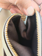 Load image into Gallery viewer, Boston Bag Treasure rare 146002 Ivory and Tan Leather Satchel
