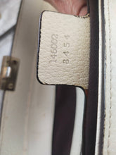 Load image into Gallery viewer, Boston Bag Treasure rare 146002 Ivory and Tan Leather Satchel
