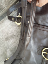 Load image into Gallery viewer, Coach Handbag Leather Campbell Belle Mahogany Carryall F24961
