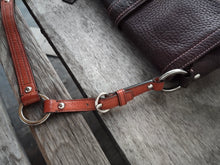 Load image into Gallery viewer, COACH 8A41 Chelsea BROWN Pebbled Leather Shoulder Handbag Satchel Purse Hobo
