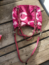 Load image into Gallery viewer, Coach Alexandra Snaphead Op Art Satchel Shoulder Tote Bag 15530 Handbag
