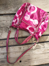 Load image into Gallery viewer, Coach Alexandra Snaphead Op Art Satchel Shoulder Tote Bag 15530 Handbag
