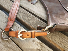 Load image into Gallery viewer, Shoulder Chelsea ~ Pebbled Zip Top #8e98 Brown Leather Hobo Bag
