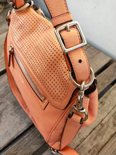 Load image into Gallery viewer, COACH LEGACY PERFORATED LEATHER 22386 2Way Handbag Ladies Pink Leather Satchel
