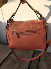 Load image into Gallery viewer, COACH LEGACY PERFORATED LEATHER 22386 2Way Handbag Ladies Pink Leather Satchel
