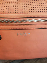 Load image into Gallery viewer, COACH LEGACY PERFORATED LEATHER 22386 2Way Handbag Ladies Pink Leather Satchel
