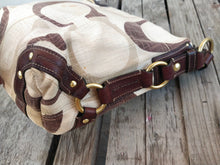 Load image into Gallery viewer, Coach Carly Signature 12197 Beige/Brown Canvas Leather Tote
