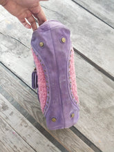 Load image into Gallery viewer, Coach Limited Edition Lavender Suede Purse D042-9653
