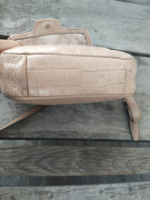 Load image into Gallery viewer, COACH Taylor Leather Flap Champagne Crossbody Purse F25331
